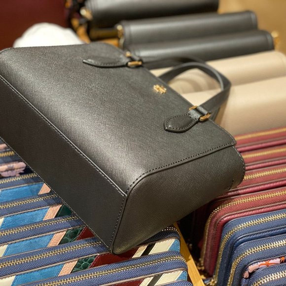 TB Emerson Mini Top Zip Satchel Black - Picture 3 of 7